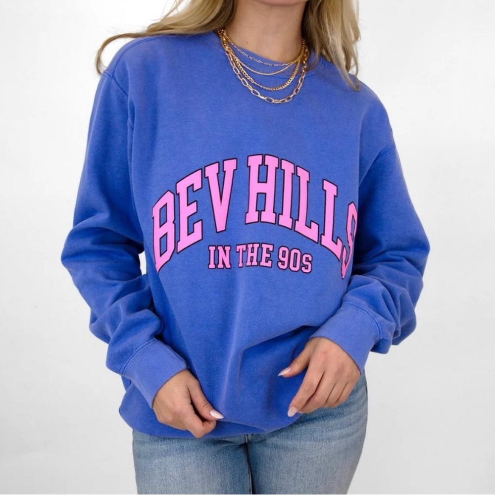 LULUSIMONSTUDIO Bev Hills sweatshirt size XS/S